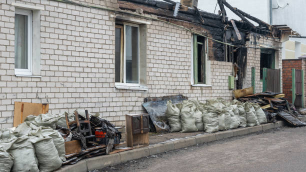 Professional Fire Damage Assessment technician working in Berlin, NJ